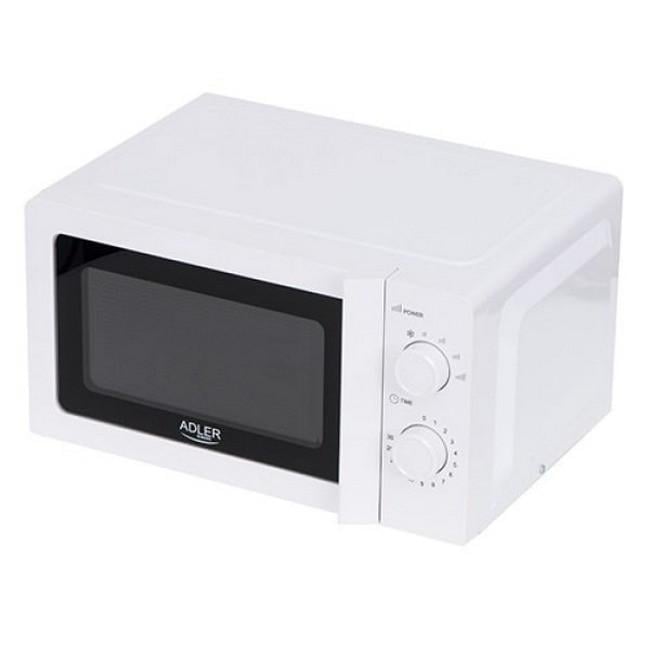 Микроволновка Adler AD 6205 20 л 700 Вт White (iz14008) - фото 3 Микроволновка Adler AD 6205 20 л 700 Вт White (iz14008) - фото 3