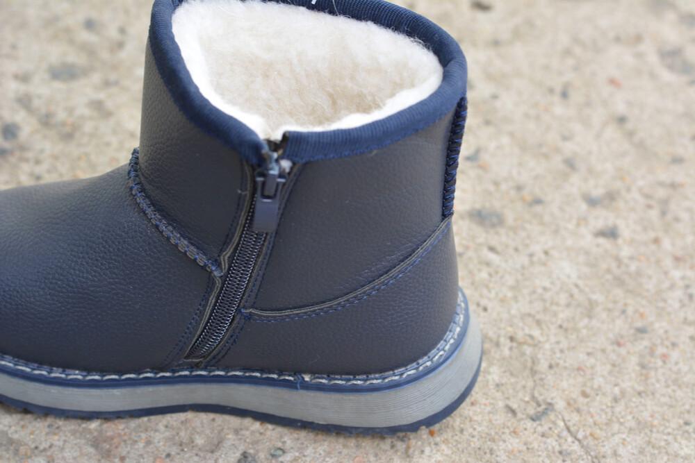 Уггі дитячі Ugg зимові шкіряні р. 30 Синій (11376566) - фото 2 Уггі дитячі Ugg зимові шкіряні р. 30 Синій (11376566) - фото 2