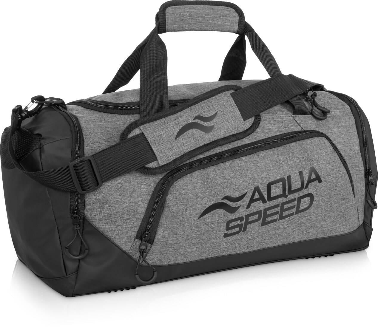 Сумка Aqua Speed Duffel bag 60146 M 48x25x29 см Серый/Черный (141-37)