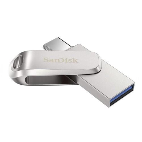 Флеш-память SanDisk 1 TB Ultra Dual Drive Luxe USB Type-C Up to 400 MB/s (SDDDC4-1T00-GAM46) - фото 3 Флеш-память SanDisk 1 TB Ultra Dual Drive Luxe USB Type-C Up to 400 MB/s (SDDDC4-1T00-GAM46) - фото 3