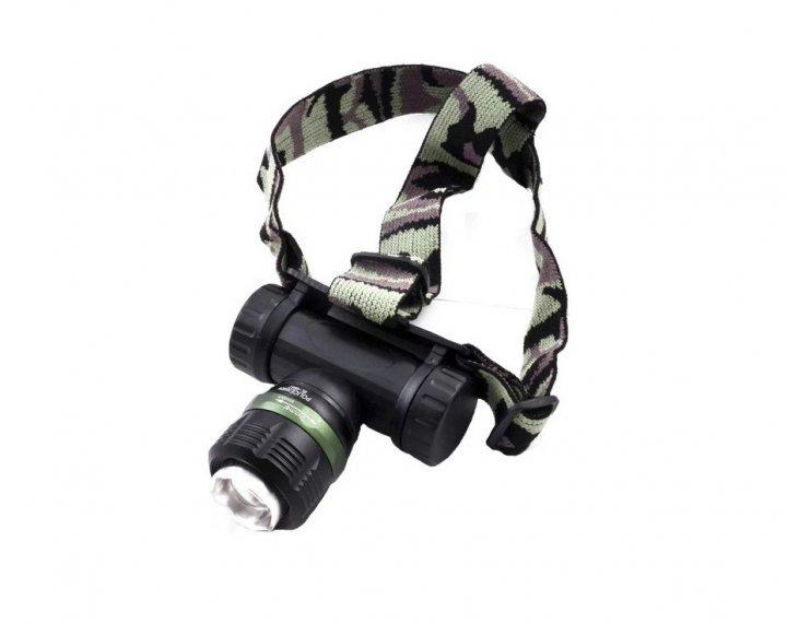 Фонарь налобный Bailong BL 6953 9900В Черный (6953I)