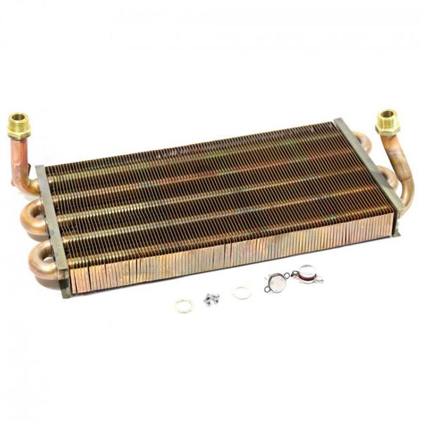 Теплообменник первичный для газового котла Junkers Euromaxx ZWC 24/28 кВт 87154066570 (00000059583)
