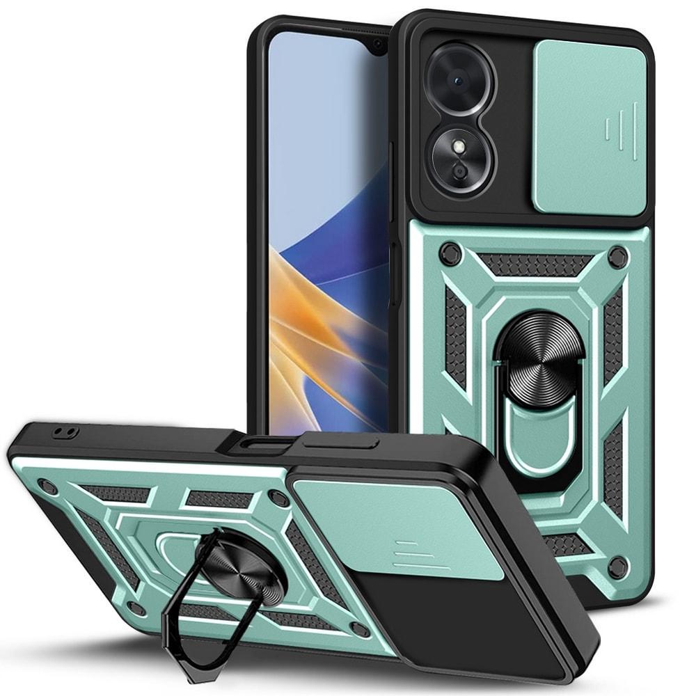 Чехол с защитой камеры 3DGuard OPPO A17 Mint (33859-14)