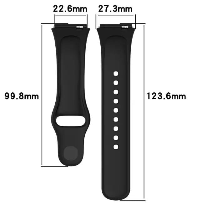 Ремешок для смарт часов Redmi Watch 3 Active Черный - фото 5