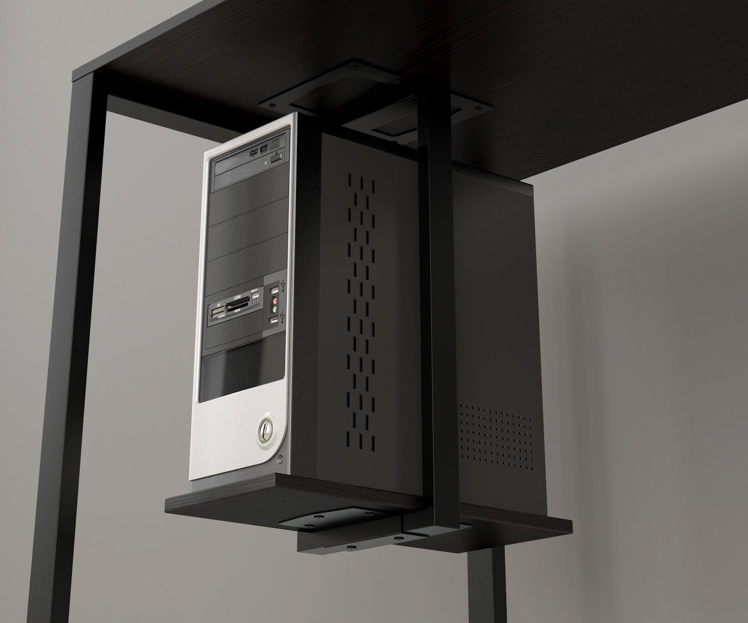 Тримач системного блоку Loft Design SB-1 Венге Луїзіана/Чорний (12517675)