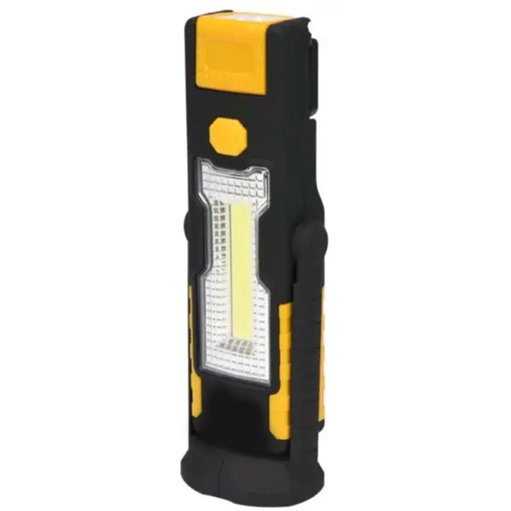 Ліхтар акумуляторний B-109 1 LED COB 3W + 1 LED 1W Жовтий (ULT-6228794) - фото 2