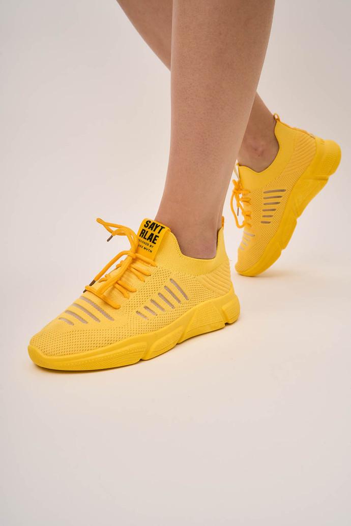 Кроссовки женские Loris Bottega р. 38 Желтый (168995) - фото 2 Кроссовки женские Loris Bottega р. 38 Желтый (168995) - фото 2