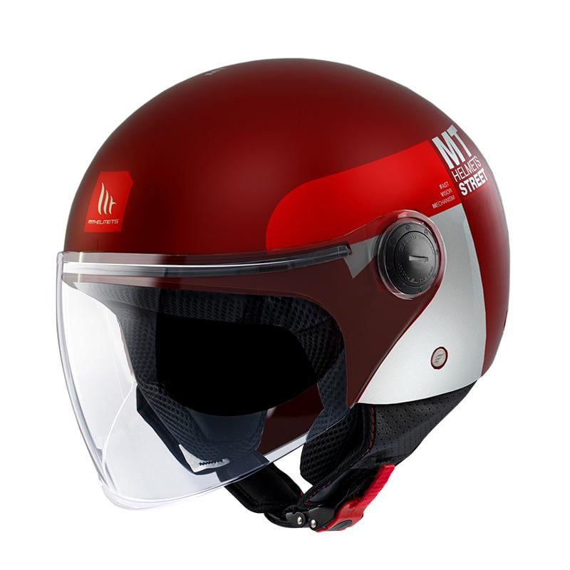 Мотошлем MT HELMETS STREET S Inboard C5 ECE 22.06 L Matt (36018)