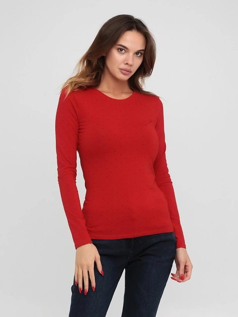 Футболка C & A 77580/2067696x20 длинный рукав женская XS Красный (184405)