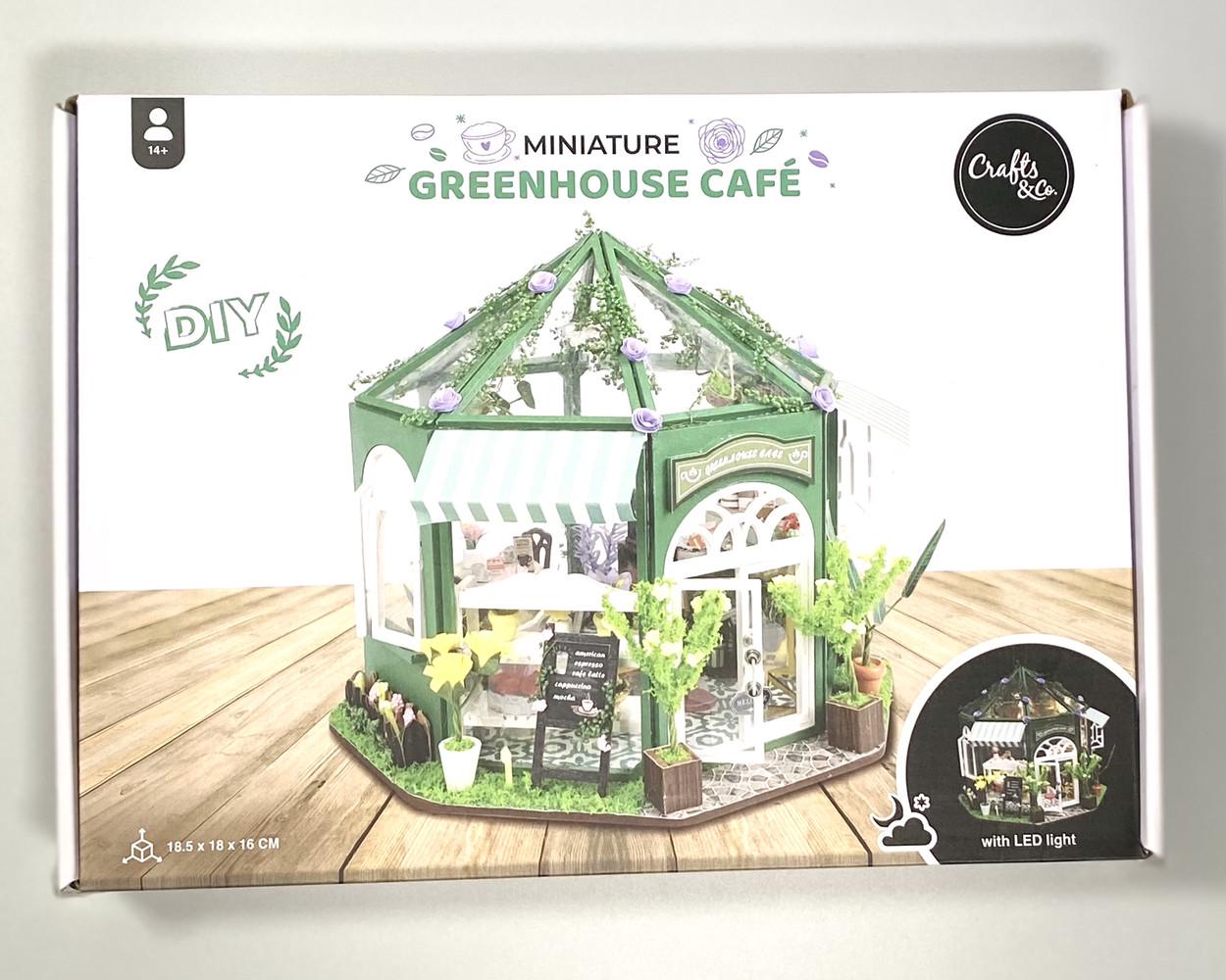 Румбокс 3D Greenhouse cafe з Led-підсвіткою (2012763371)