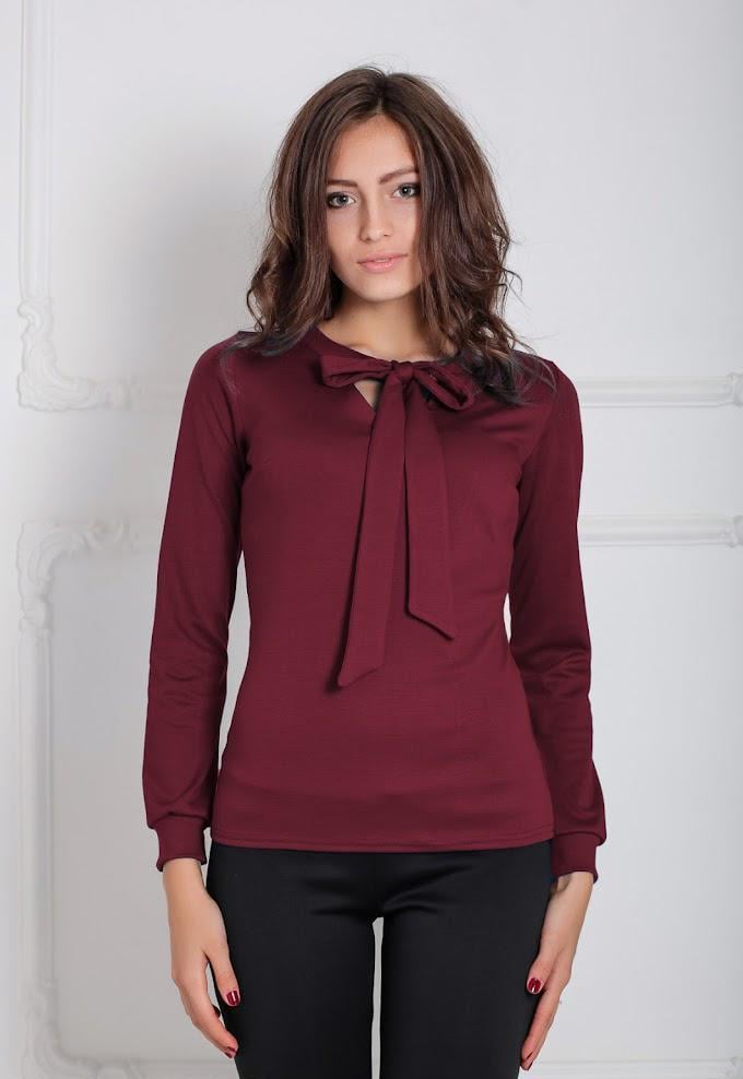 Блузка женская Podium Gabliela 20480-BORDO XL Бордовый
