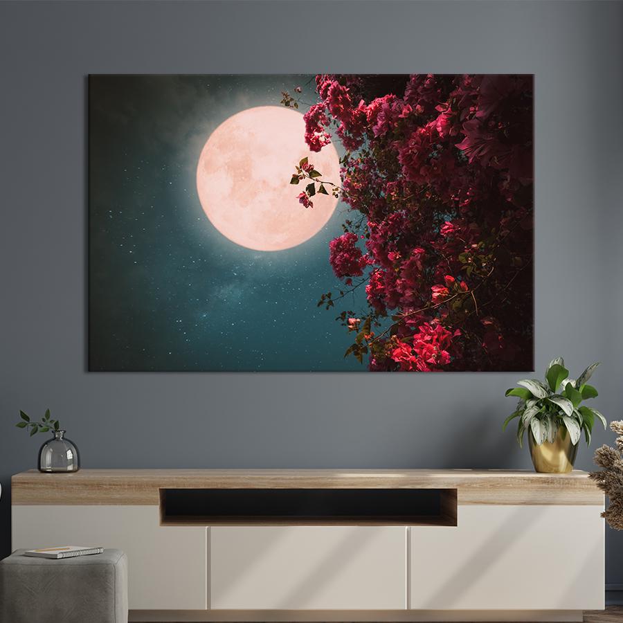 Настенний декор Клубничное полнолуние 80x54 см (1992-1)