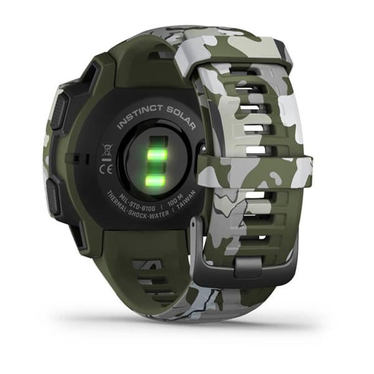 Смарт-годинник Garmin Instinct Solar Lichen Camo (010-02293-06/010-02293-16) - фото 9