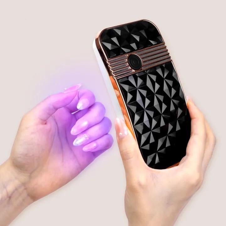 Компактная лампа Diamond mini 2 для сушки ногтей на USB кабеле 54 Вт Черный - фото 6 Компактная лампа Diamond mini 2 для сушки ногтей на USB кабеле 54 Вт Черный - фото 6