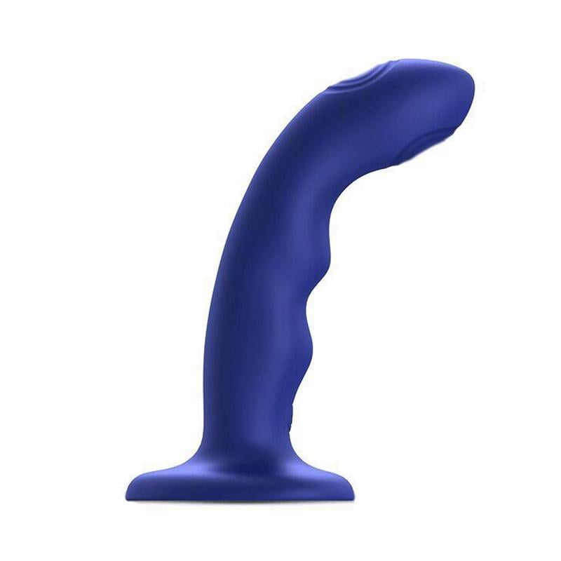 Насадка для страпона с двойной пульсацией Strap-On-Me Tapping Dildo Wave 15,3 см (54188)