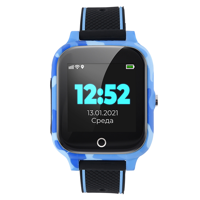 Смарт-годинник дитячий JETIX T-Watch з GPS  Blue (T-Watch02)