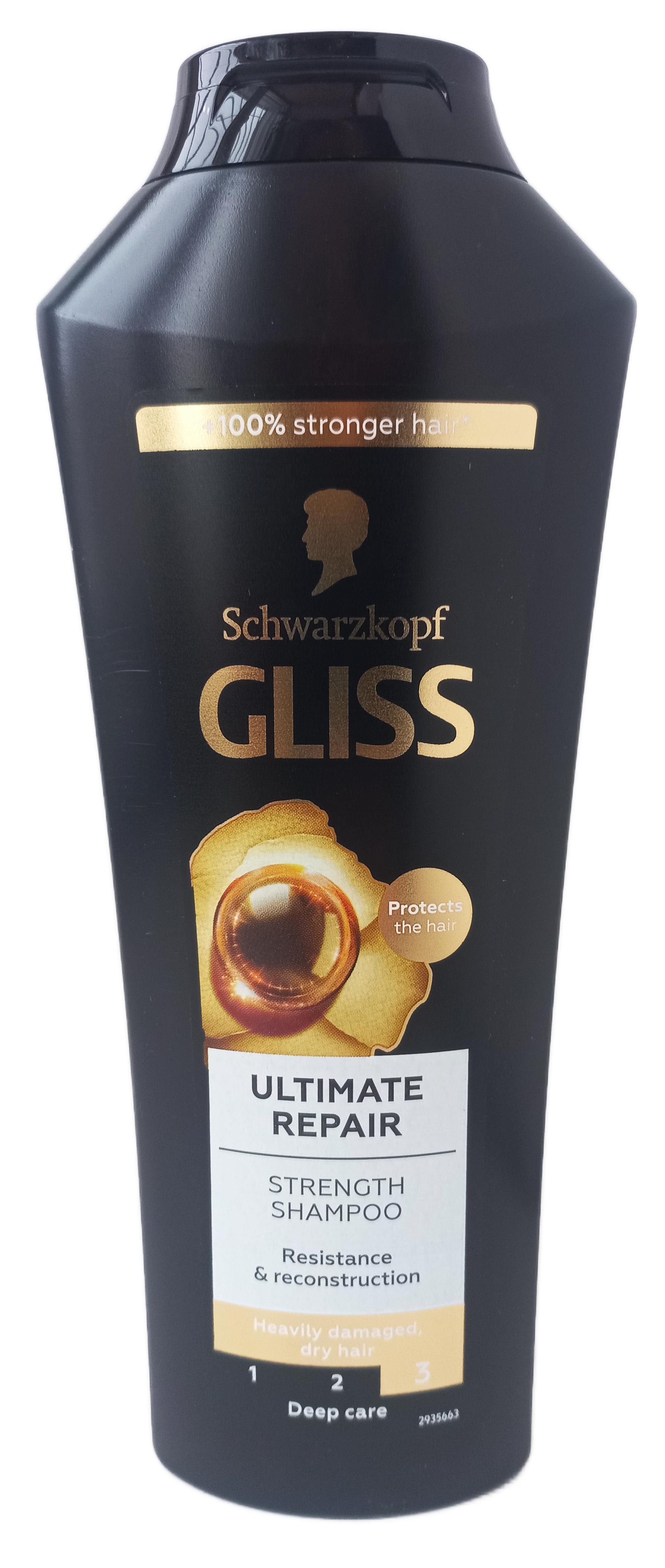 Шампунь Gliss Kur Ultimate Repair для сухого пошкодженого волосся 250 мл (124648)