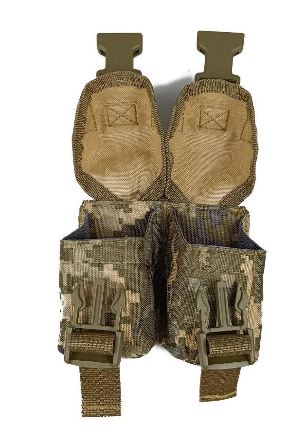 Подсумок гранатный двойной MOLLE MM-14 Пиксель