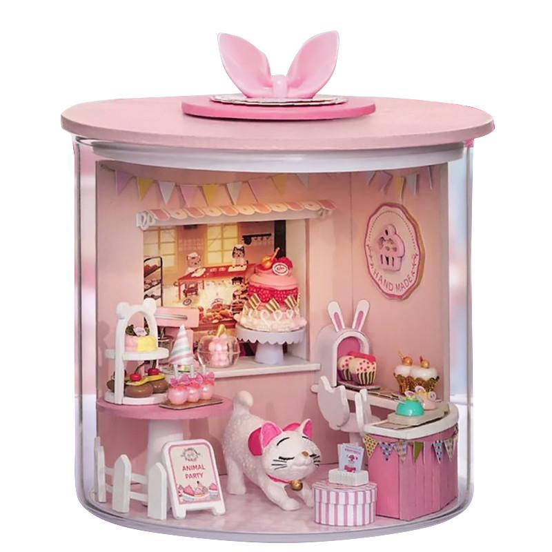 Конструктор-румбокс 3D DIY Cute Room Dream Bottle B-034 Кондитерская (25714083)
