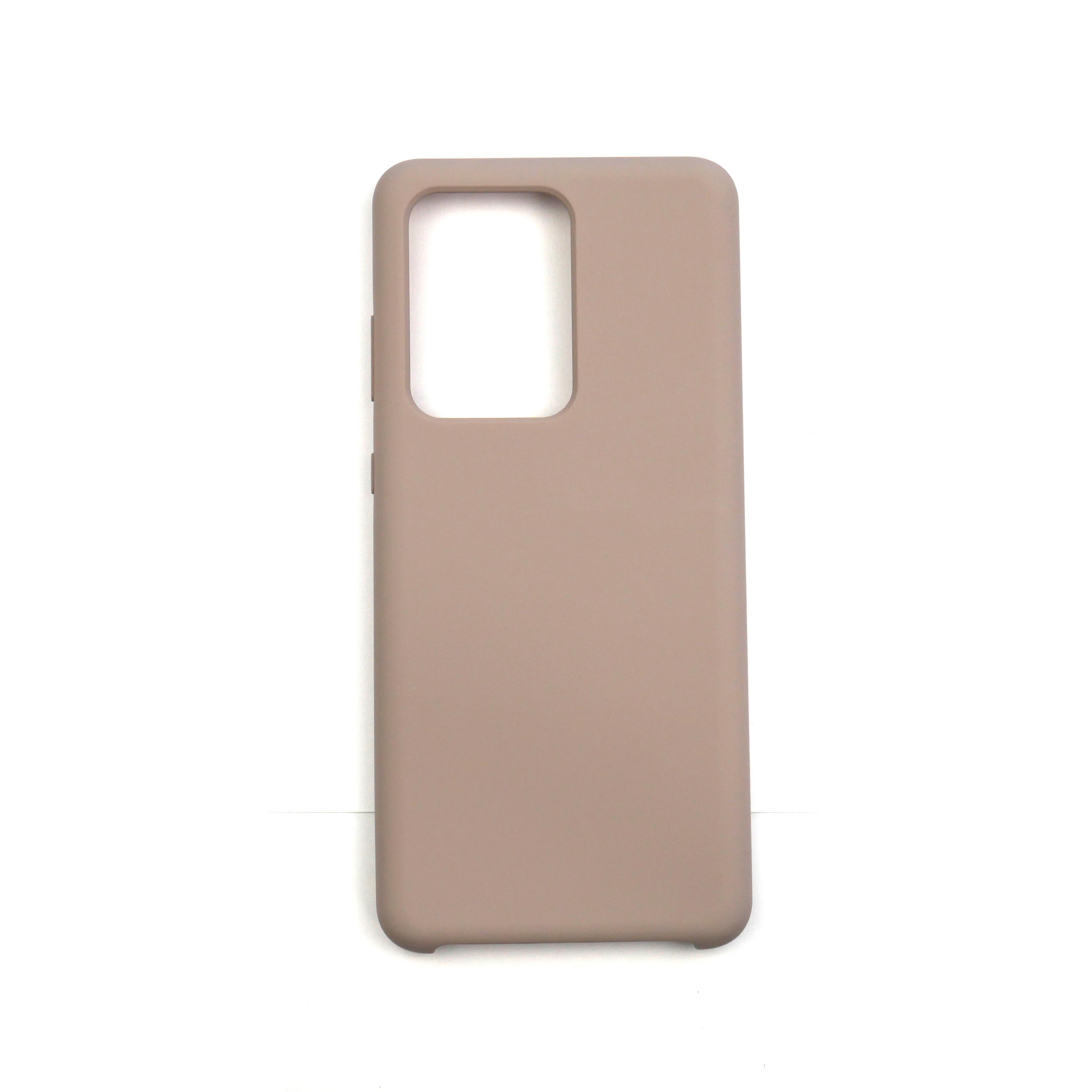 Чехол Jelly Silicone Case (No logo) Samsung S20 Ultra Lavender Purple (7)