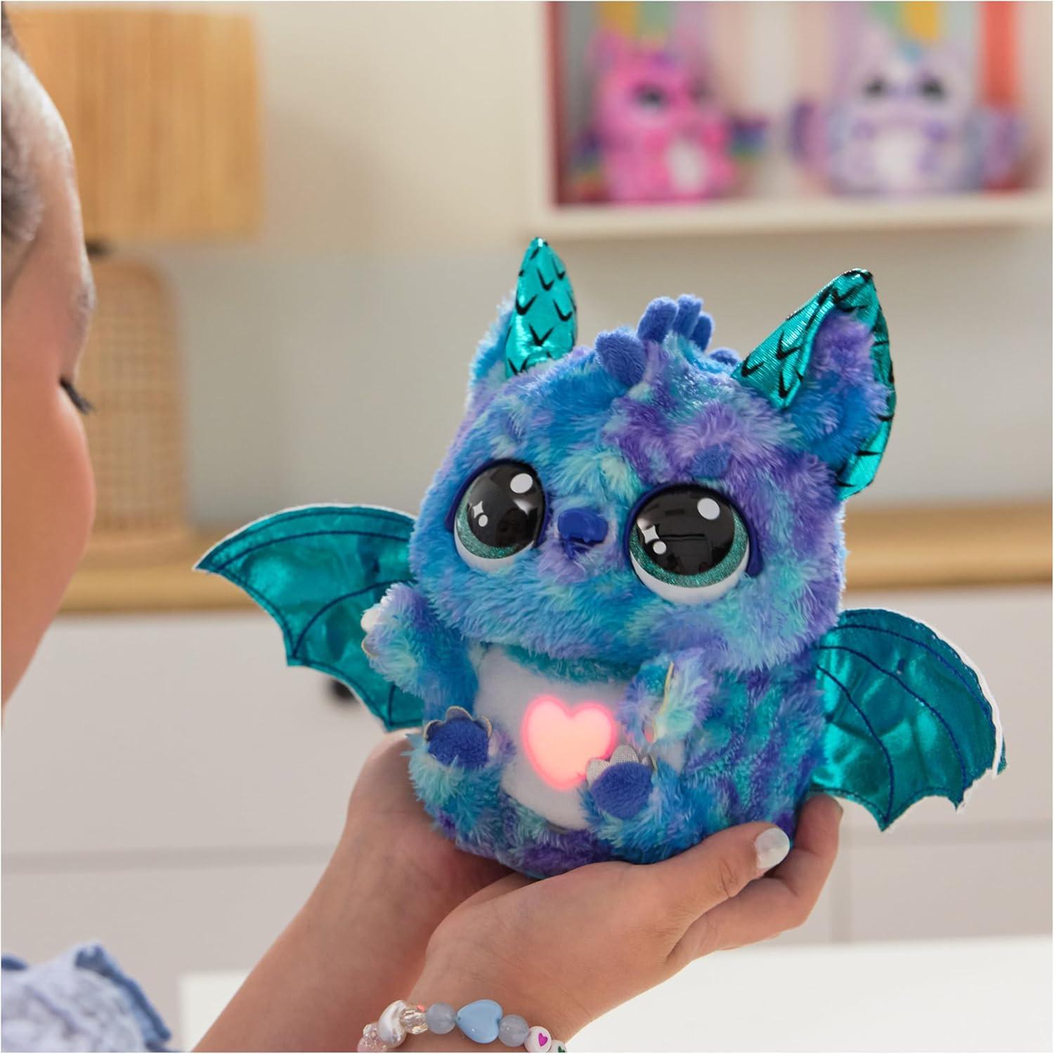 Игрушка интерактивная Хэтчималс Драко в яйце Hatchimals Alive Mystery Hatch Draggle (FR24) - фото 7 Игрушка интерактивная Хэтчималс Драко в яйце Hatchimals Alive Mystery Hatch Draggle (FR24) - фото 7