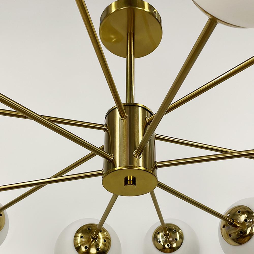 Люстра стельова Right Selection на 12 плафонів (CD 111/12 AB) - фото 3 Люстра стельова Right Selection на 12 плафонів (CD 111/12 AB) - фото 3