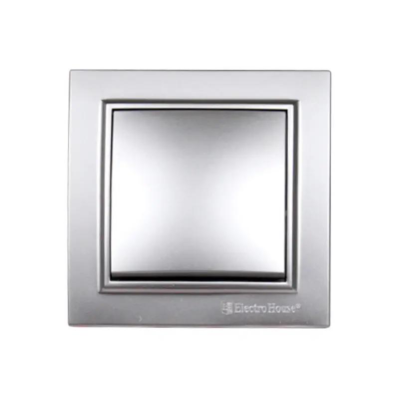 Выключатель ElectroHouse Enzo IP22 Серебряный камень (EH-2181-ST)