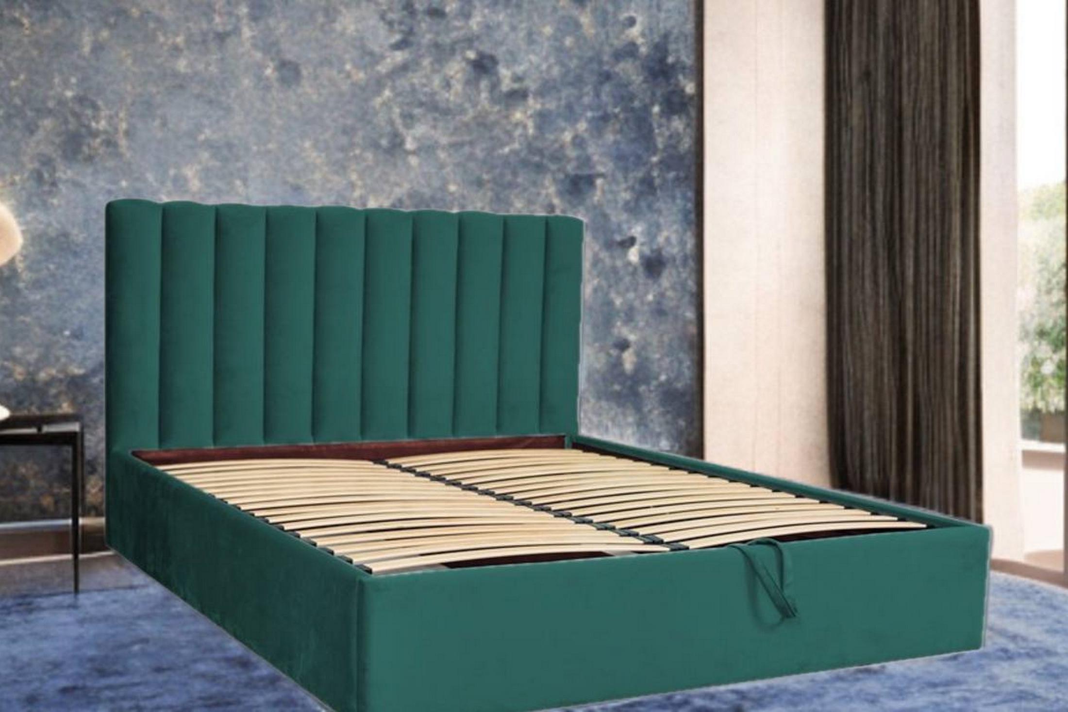 Ліжко RidneTut Taylor Lite Chicago 11 160х200 см Темно-зелений (33410011-11160) - фото 3 Ліжко RidneTut Taylor Lite Chicago 11 160х200 см Темно-зелений (33410011-11160) - фото 3