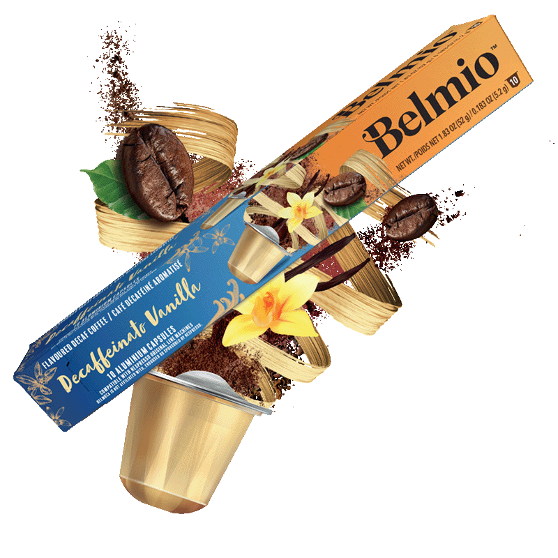 Кава в капсулах Belmio Decaffeinato Vanilla формату Nespresso - фото 2