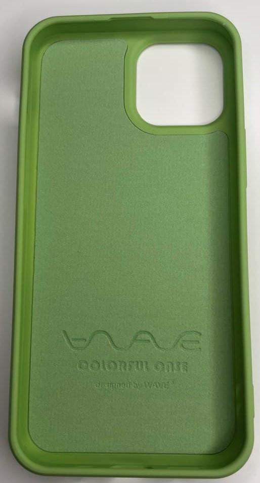 Чехол с мягкой подкладкой WAVE Colorful Case (TPU) iPhone 13 mini mint gum Зеленый - фото 2