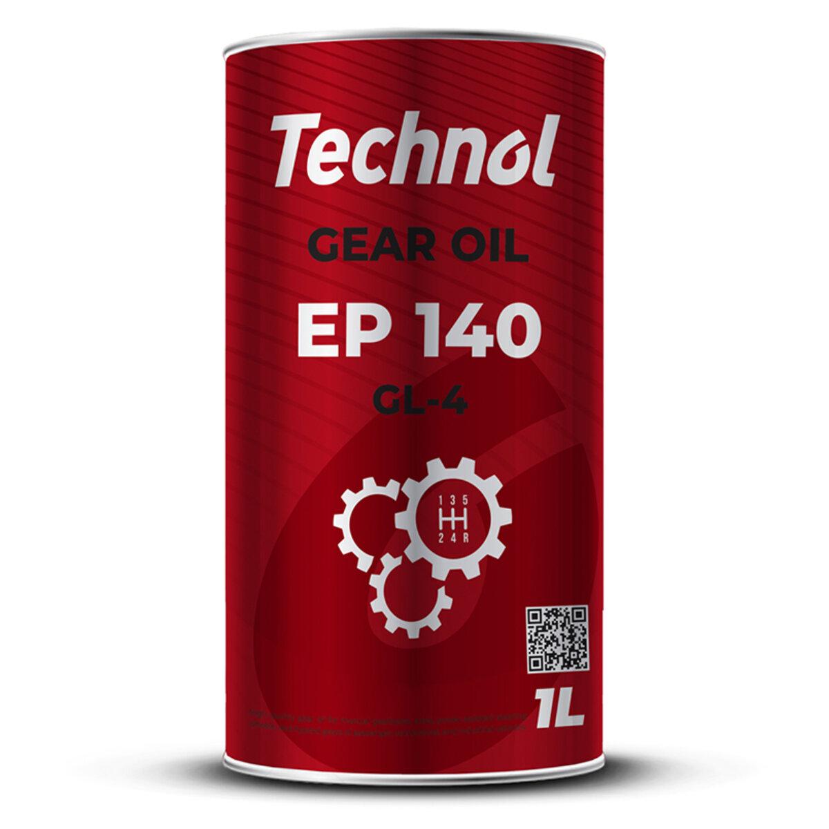 Трансмиссионное масло Technol Gear Oil EP 140 GL-4, 1 л