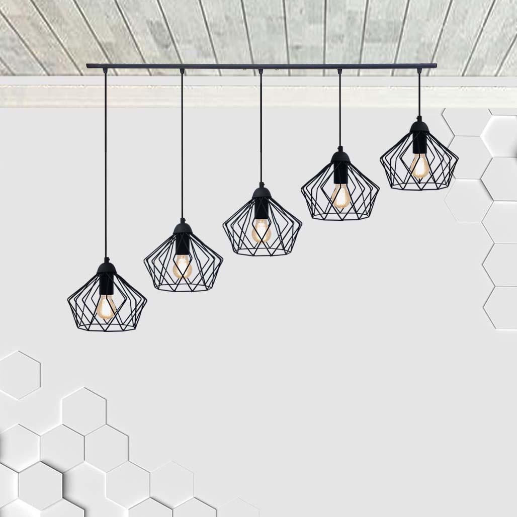 Люстра Levistella Caravan-5 Black - фото 2