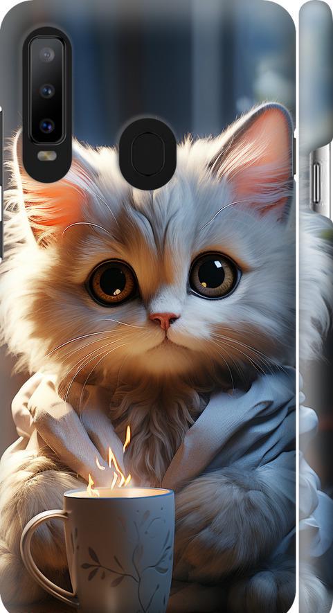 Чехол на Samsung Galaxy A8S White cat (5646m-1636-42517) Чехол на Samsung Galaxy A8S White cat (5646m-1636-42517)