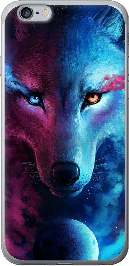 Чехол на iPhone 6s Plus Арт-волк (3999u-91-42517)