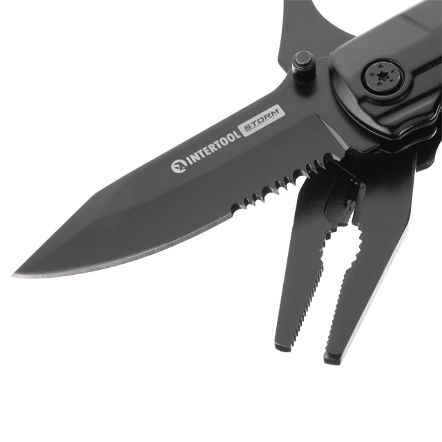 Мультиінструмент Intertool Blackstone HT-0545 8 функцій - фото 12 Мультиінструмент Intertool Blackstone HT-0545 8 функцій - фото 12