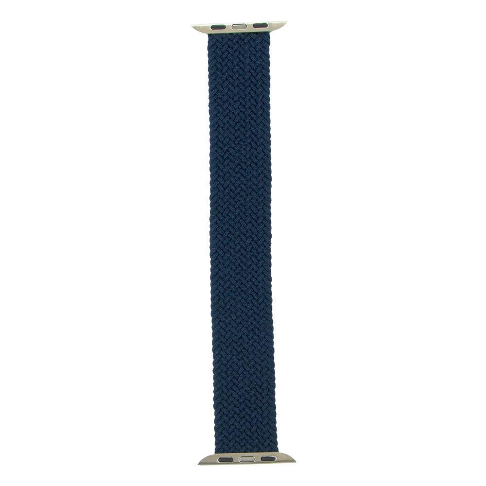 Ремешок Braided Solo Loop Band для Apple Watch 42 мм/44 мм/45 мм Size M 149 мм Темно-синий