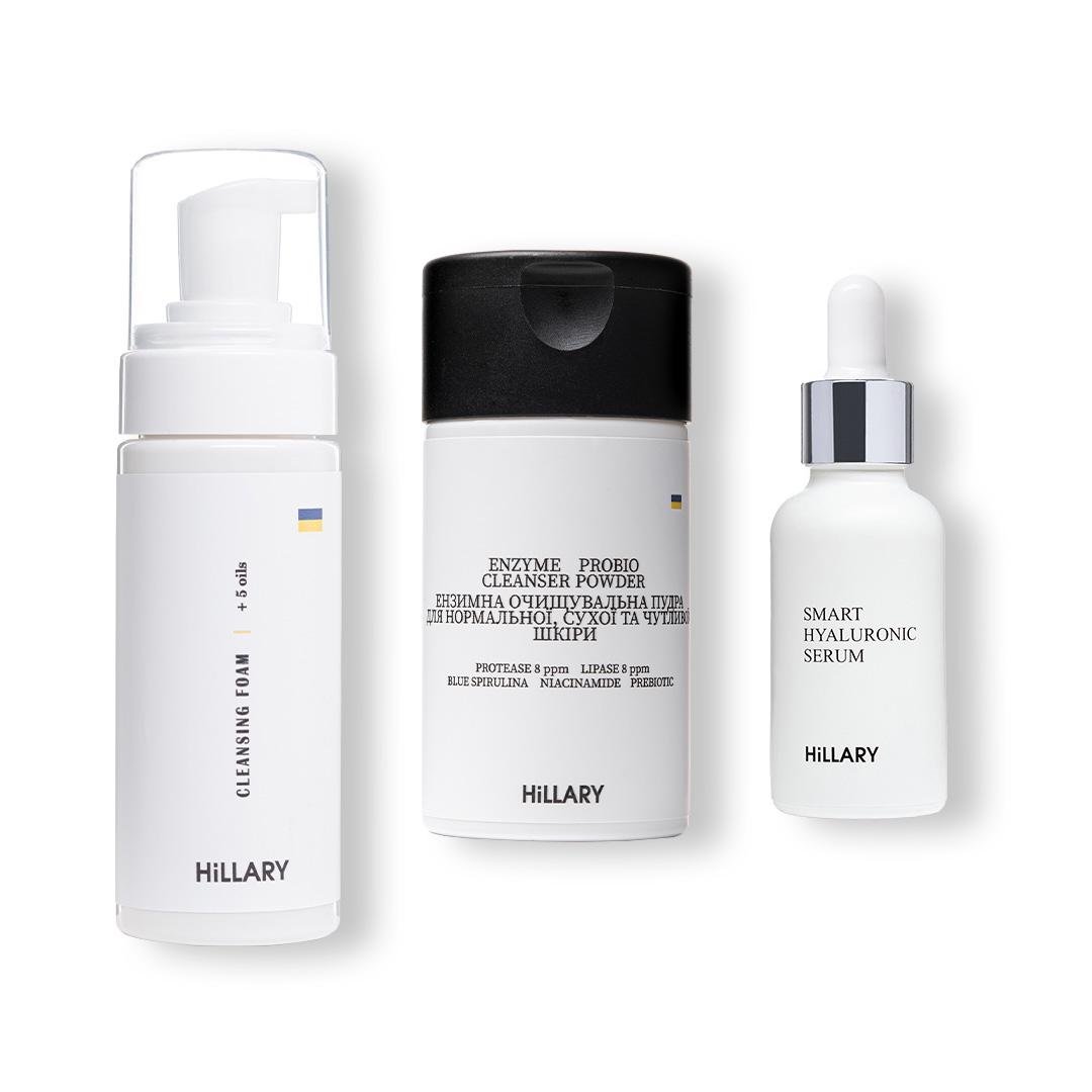 Набор Hillary Энзимное очищение и увлажнение для кожи нормального типа (K-11-215)