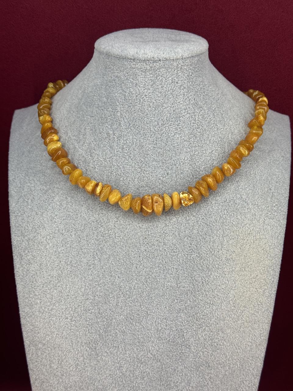 Бусы из янтаря лечебные 45 см (н-796)