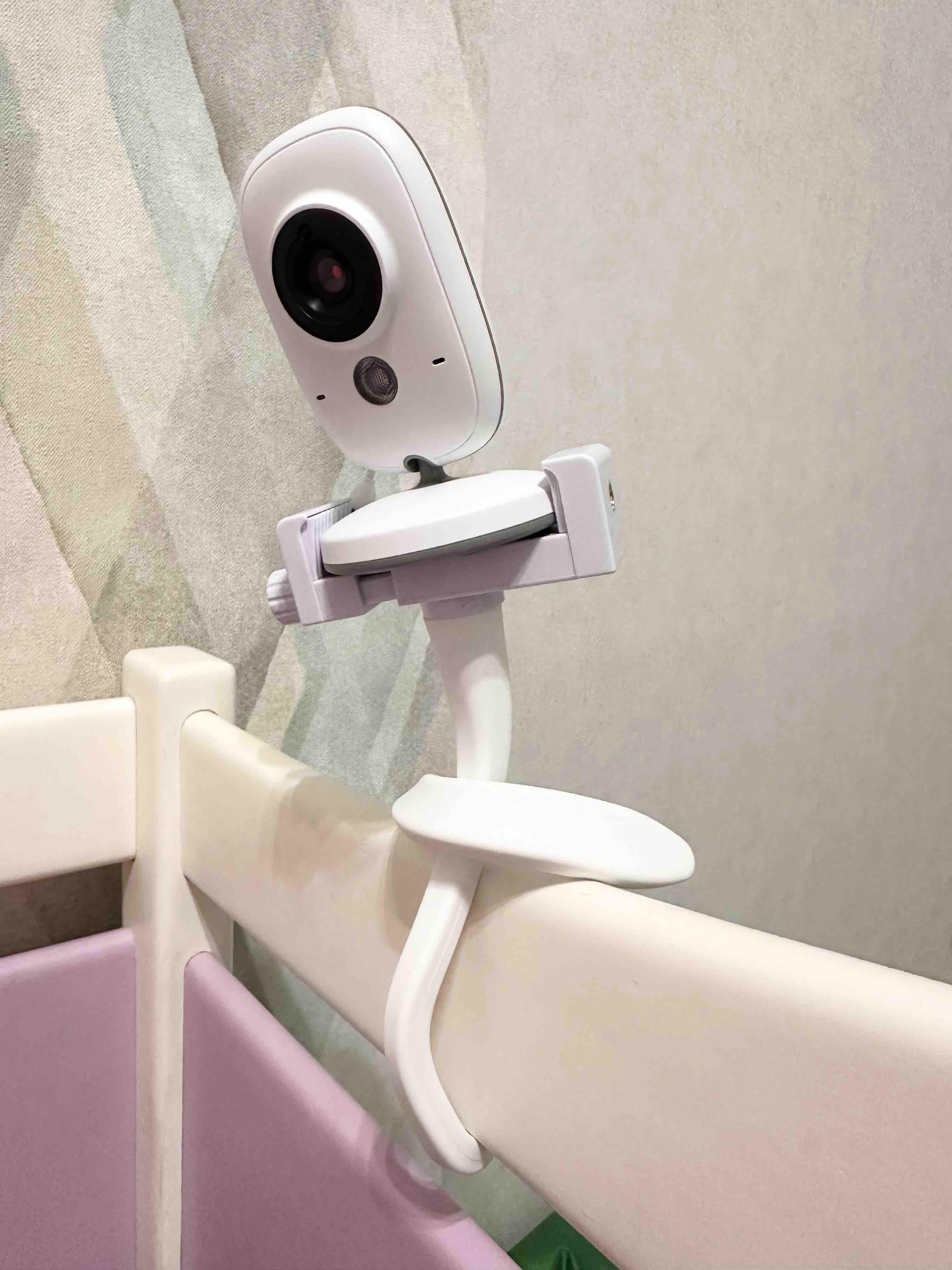 Штатив для відеокамери/відеоняні крутитися на 360⁰кріплення без отворів Білий - фото 6 Штатив для відеокамери/відеоняні крутитися на 360⁰кріплення без отворів Білий - фото 6