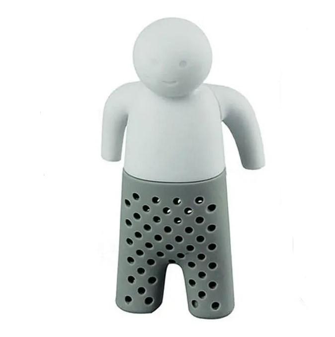 Ситечко для чая силиконовое Человек 9х5х3 см (AN013064)