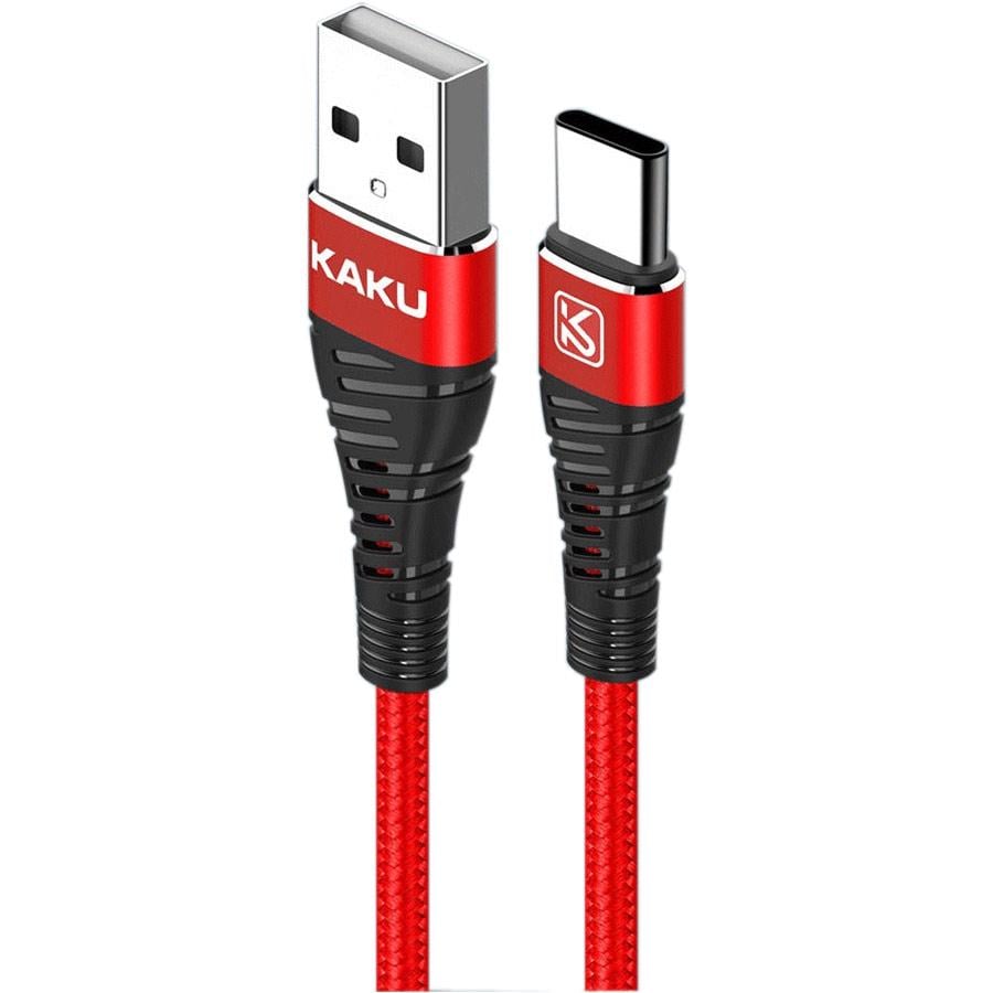 USB кабель Kaku KSC-298 USB-Type-C 1 м Red (1253050361)