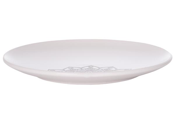 Тарелка Limited Edition Кора 25 см Белый (JH5277S-2)