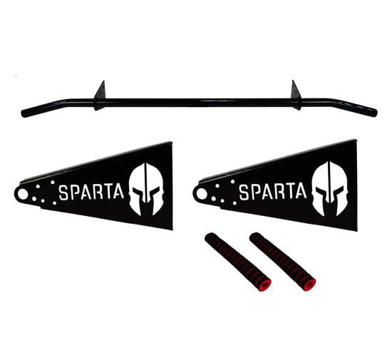 Турник разборный Sparta Red с кольцом для груши (Sparta Red_best40) - фото 4