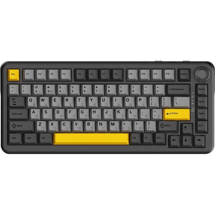 Клавиатура проводная Ajazz AK820 Max магнитная USB-A 82 клавиши RGB Magnetic Switch Black (AK820MAX-WM-BGY) Клавиатура проводная Ajazz AK820 Max магнитная USB-A 82 клавиши RGB Magnetic Switch Black (AK820MAX-WM-BGY)