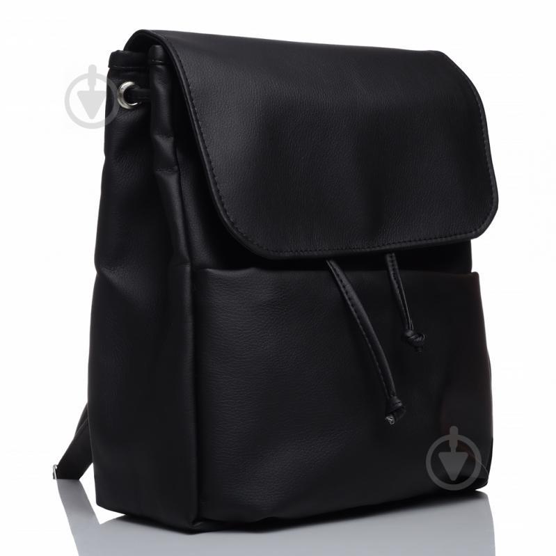 Женский рюкзак Sambag Loft MQN Черный (22220001)