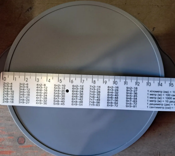 Форма силиконовая для пирогов и тортов круглая с ручками 17,5 см Серый (SAM-00175) - фото 5