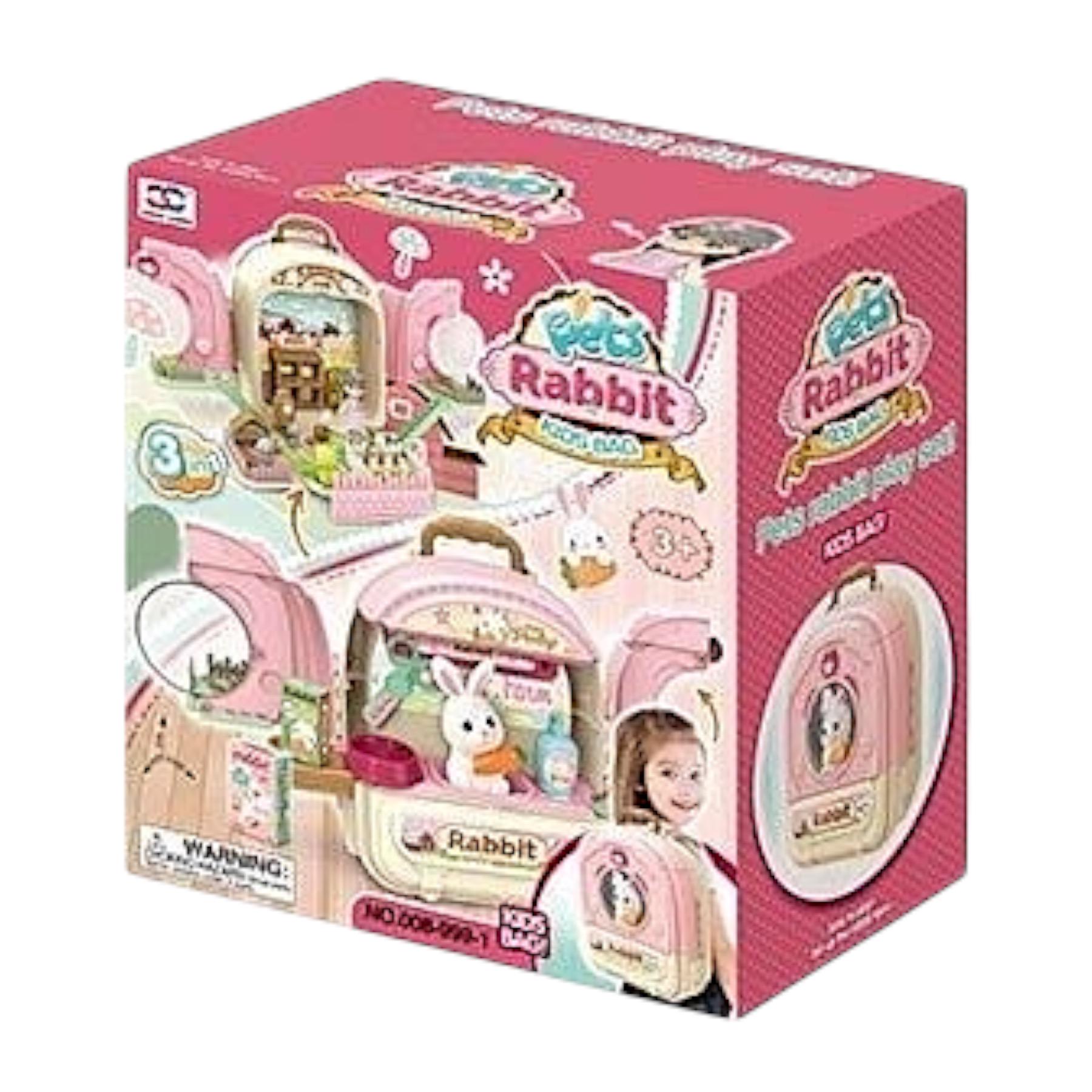 Рюкзак з улюбленцем К008-999-1 Кролик (113394) - фото 4 Рюкзак з улюбленцем К008-999-1 Кролик (113394) - фото 4