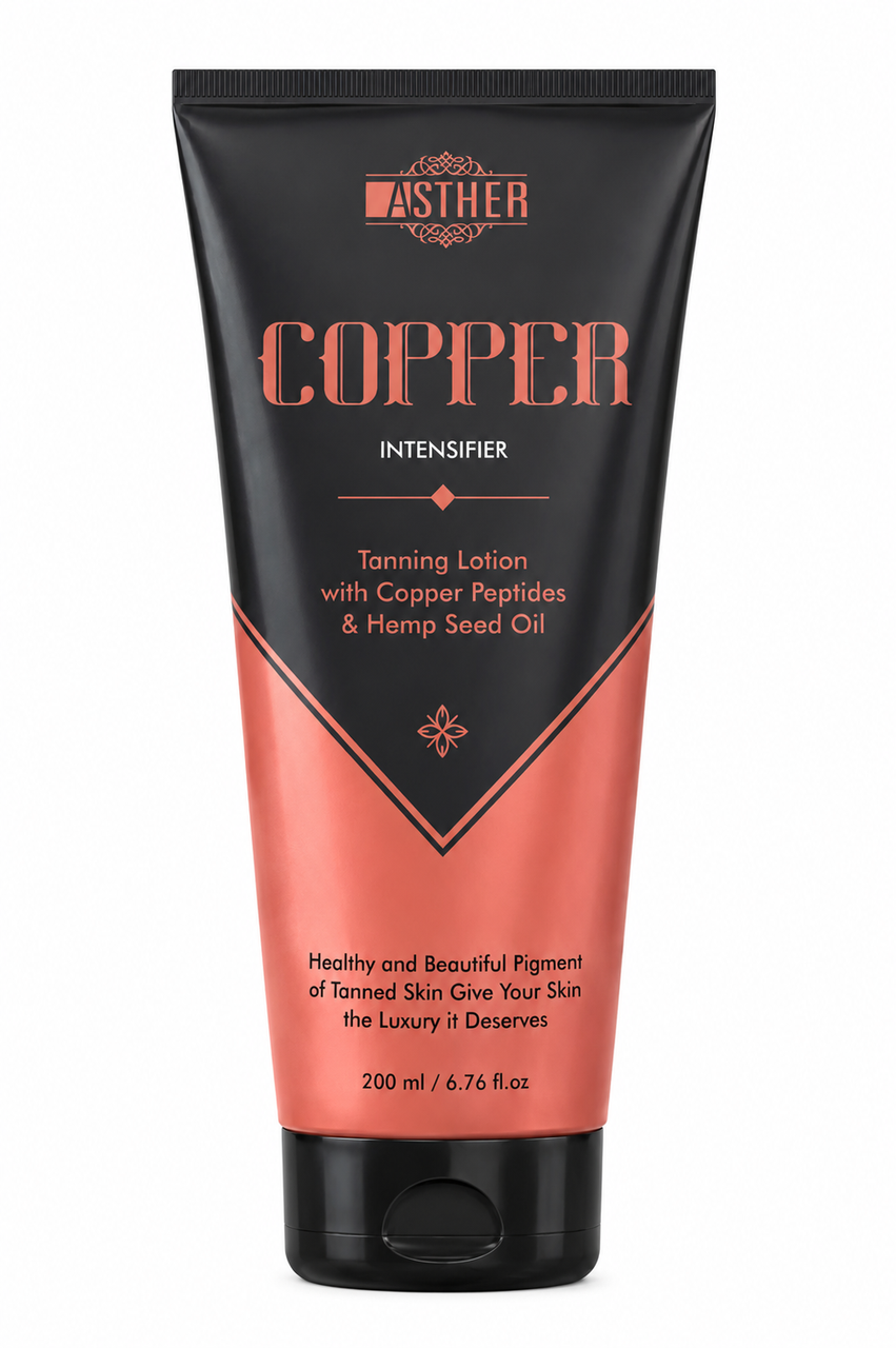 Крем-активатор засмаги для солярію Expert Copper Intensifier з мідними пептидами та олією насіння конопель 200 мл