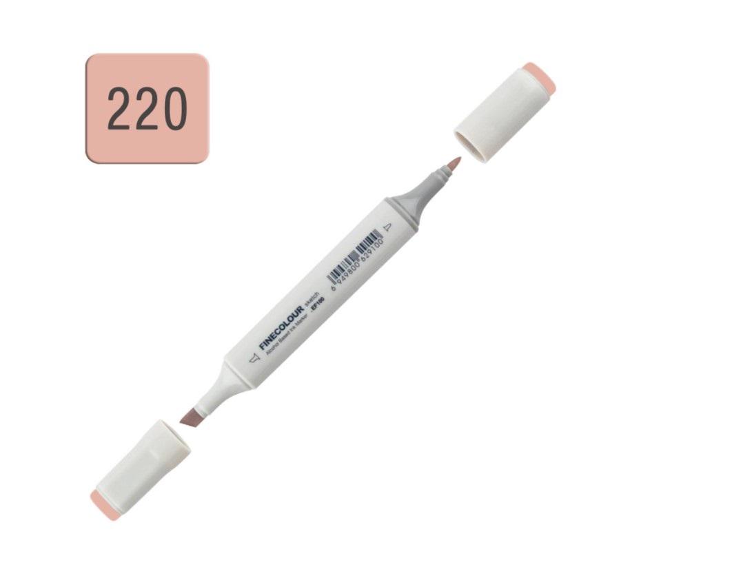Маркер спиртовий Finecolour Sketchmarker 220 YR220 Абрикос (EF100-220) - фото 2