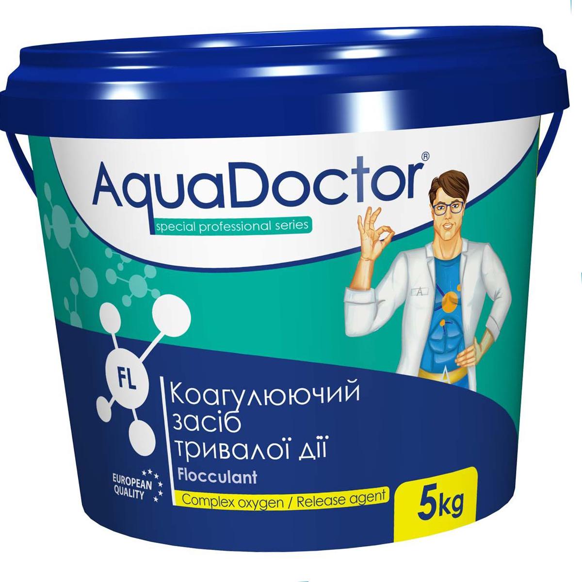 Коагулянт для бассейна AquaDoctor FL 5 кг в гранулах (8984886) - фото 1